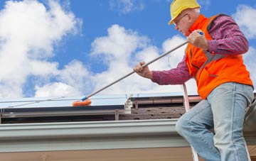 Low Laithes soft wash roof cleaning